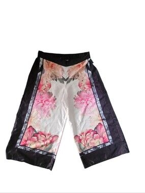 Ted Baker Kilian Painted Posie Pleated Culottes